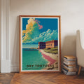 Dry Tortugas National Park Retro Art Print