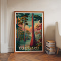 Everglades National Park Retro Art Print