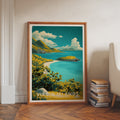 Virgin Islands National Park Retro Art Print