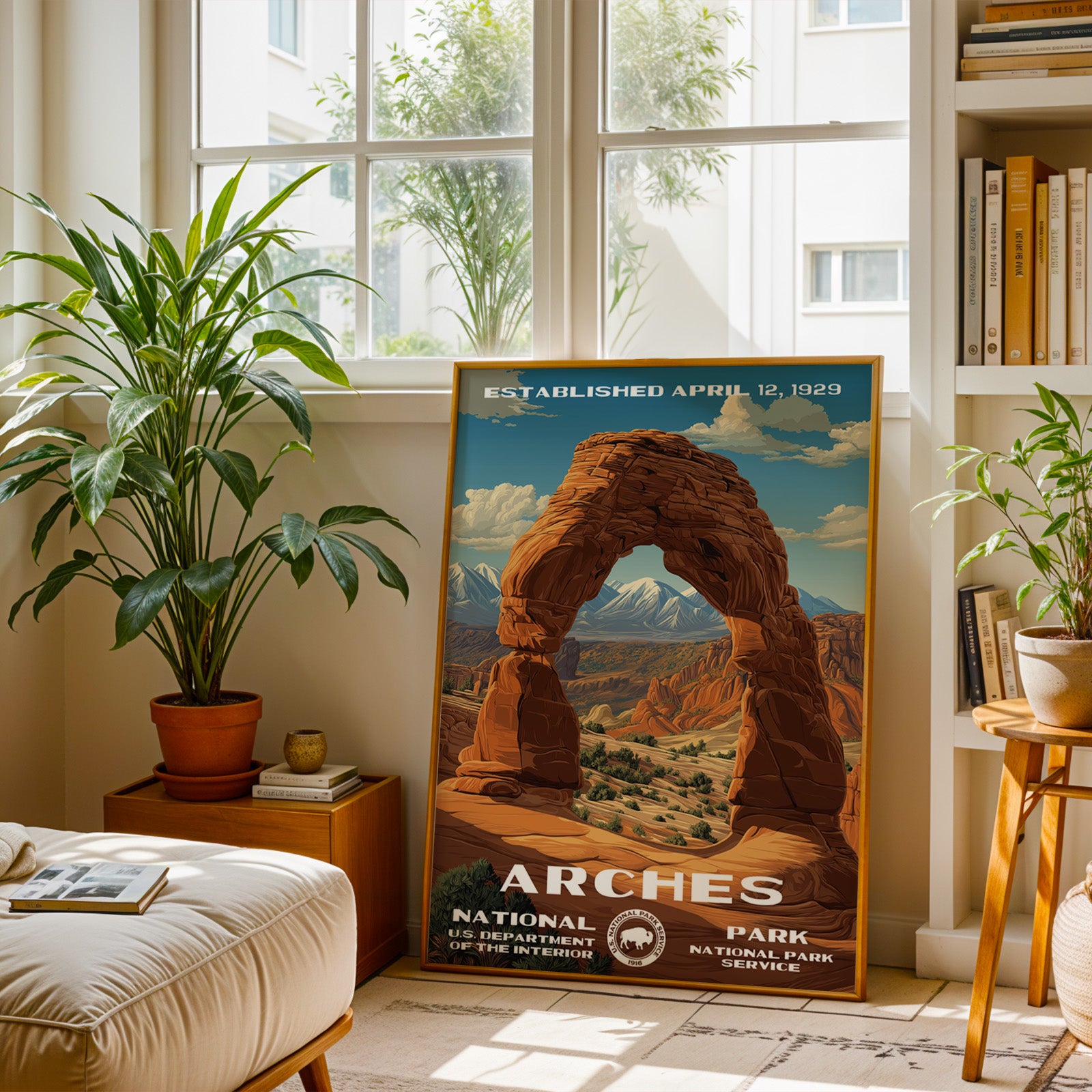 Arches National Park Vintage WPA