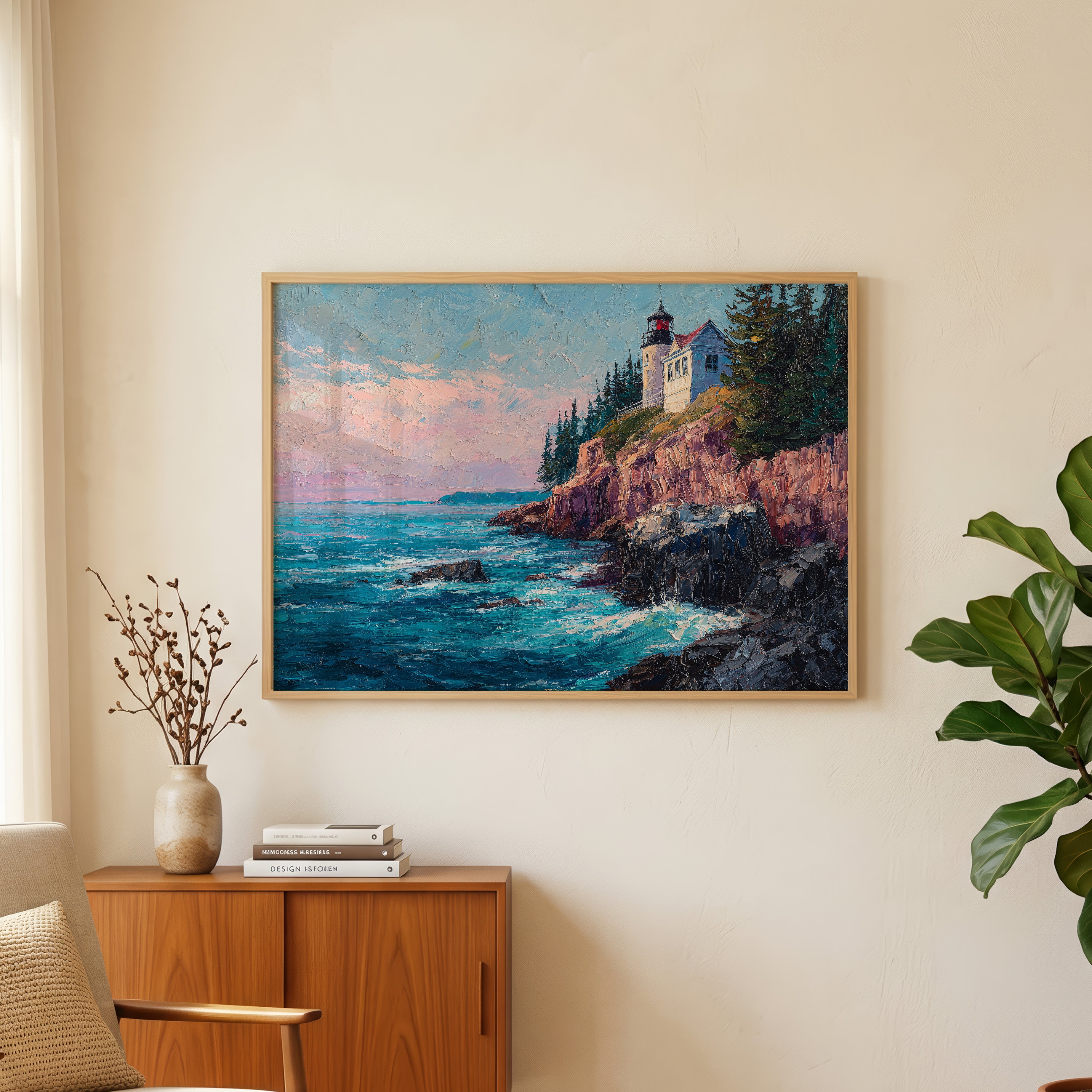 Acadia National Park Oil Painting