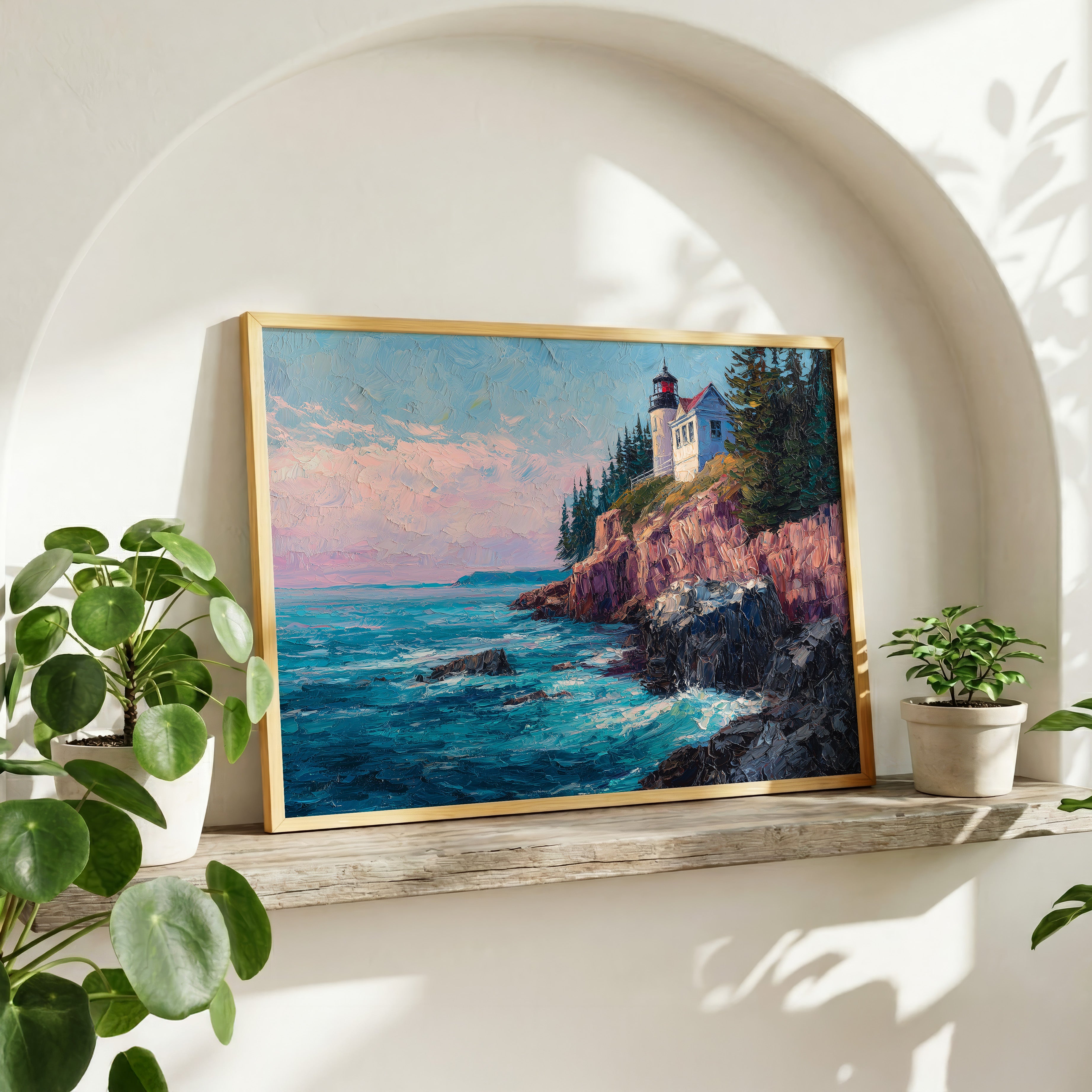 Acadia National Park Oil Painting