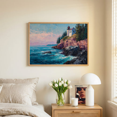 Acadia National Park Oil Painting