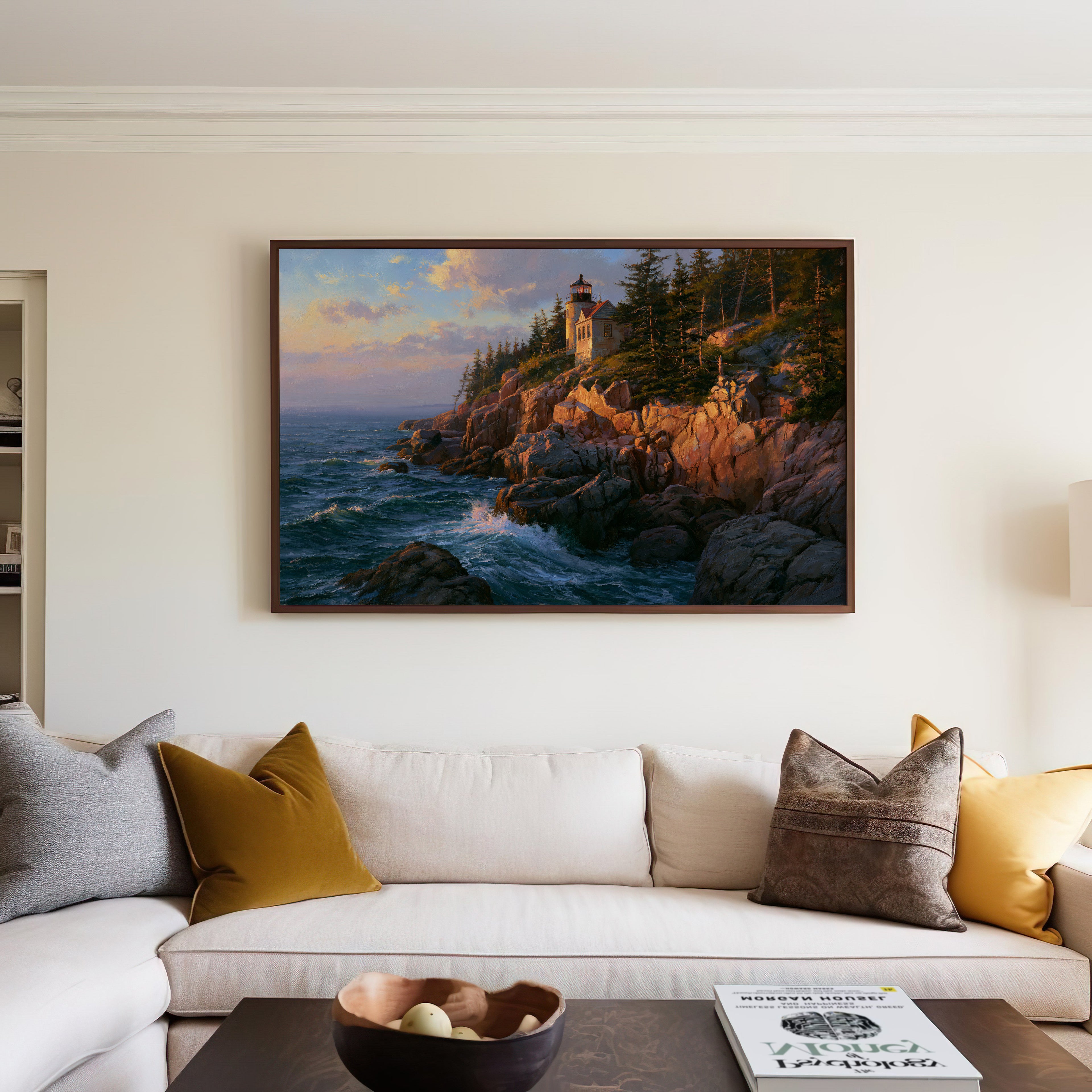 Acadia National Park Classical Oil Painting