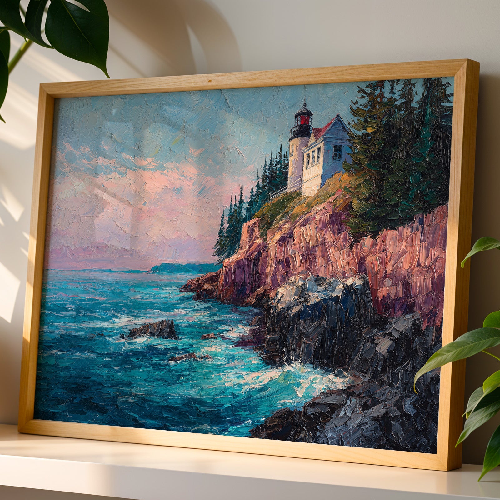 Acadia National Park Oil Painting