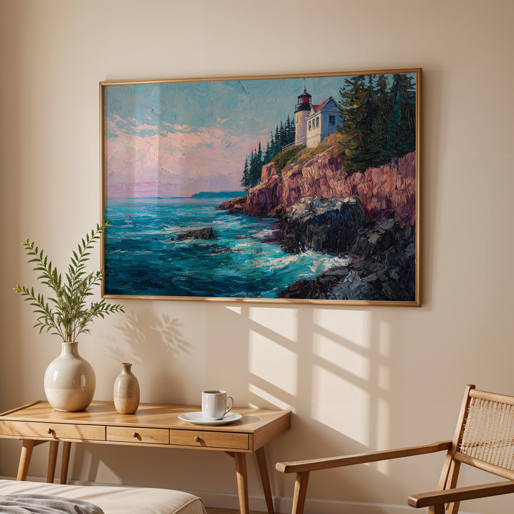 Acadia National Park Oil Painting