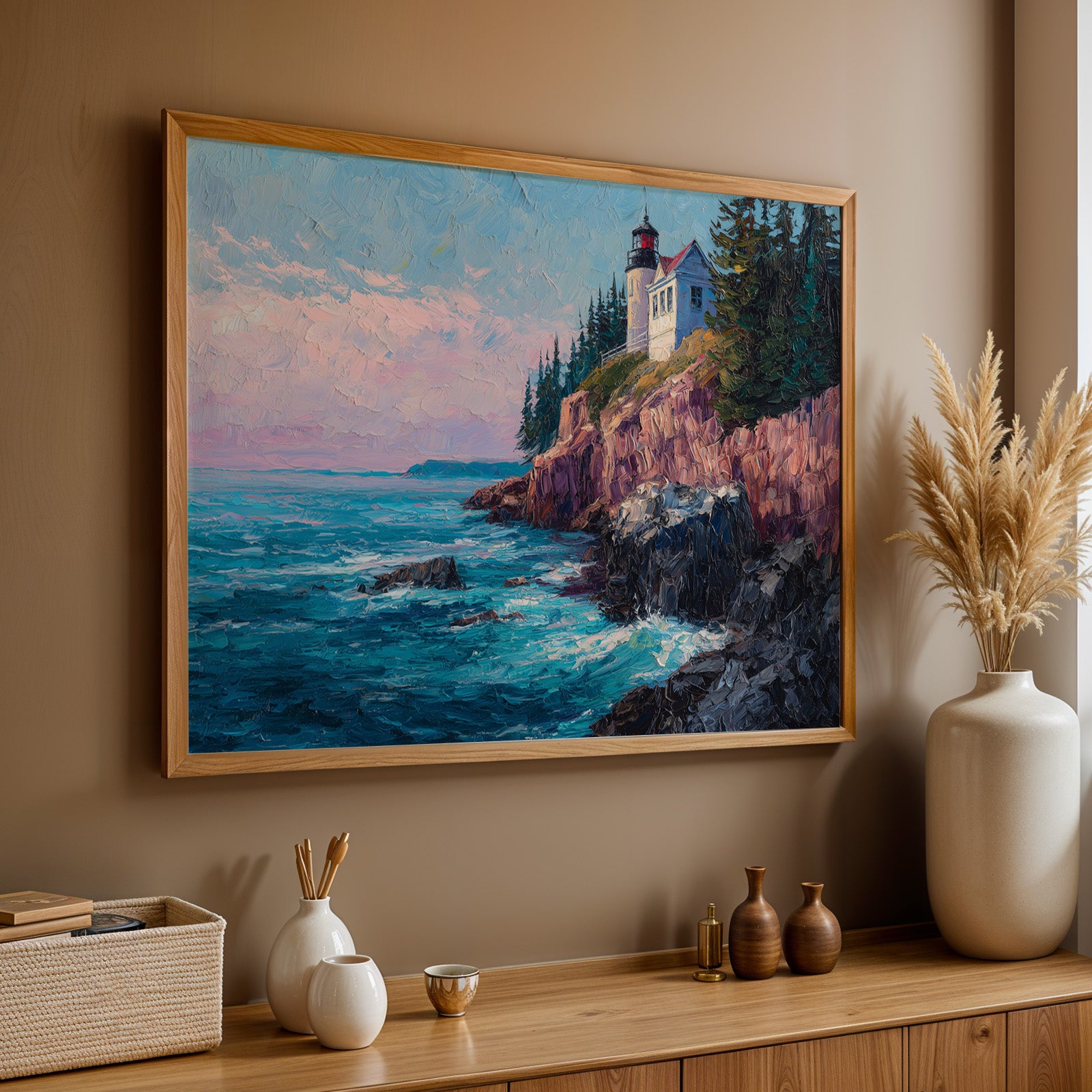 Acadia National Park Oil Painting