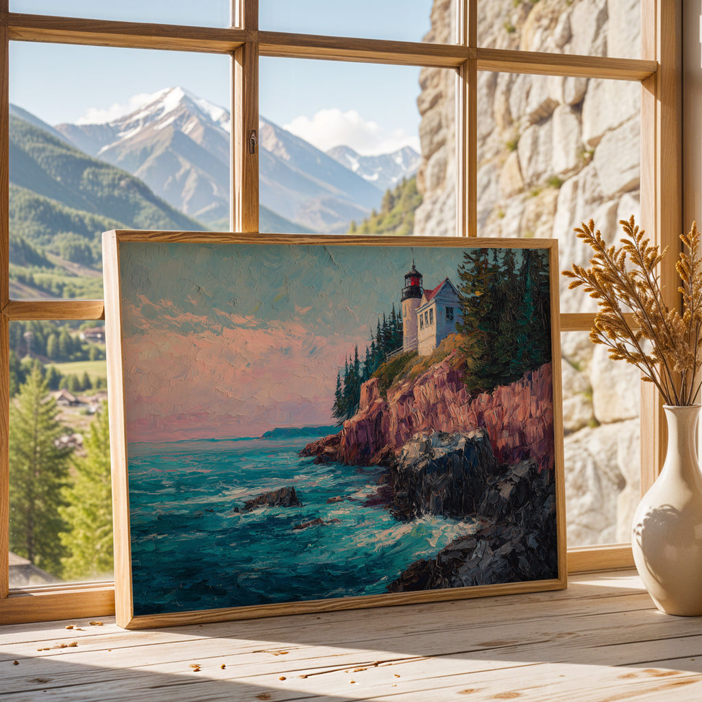 Acadia National Park Oil Painting