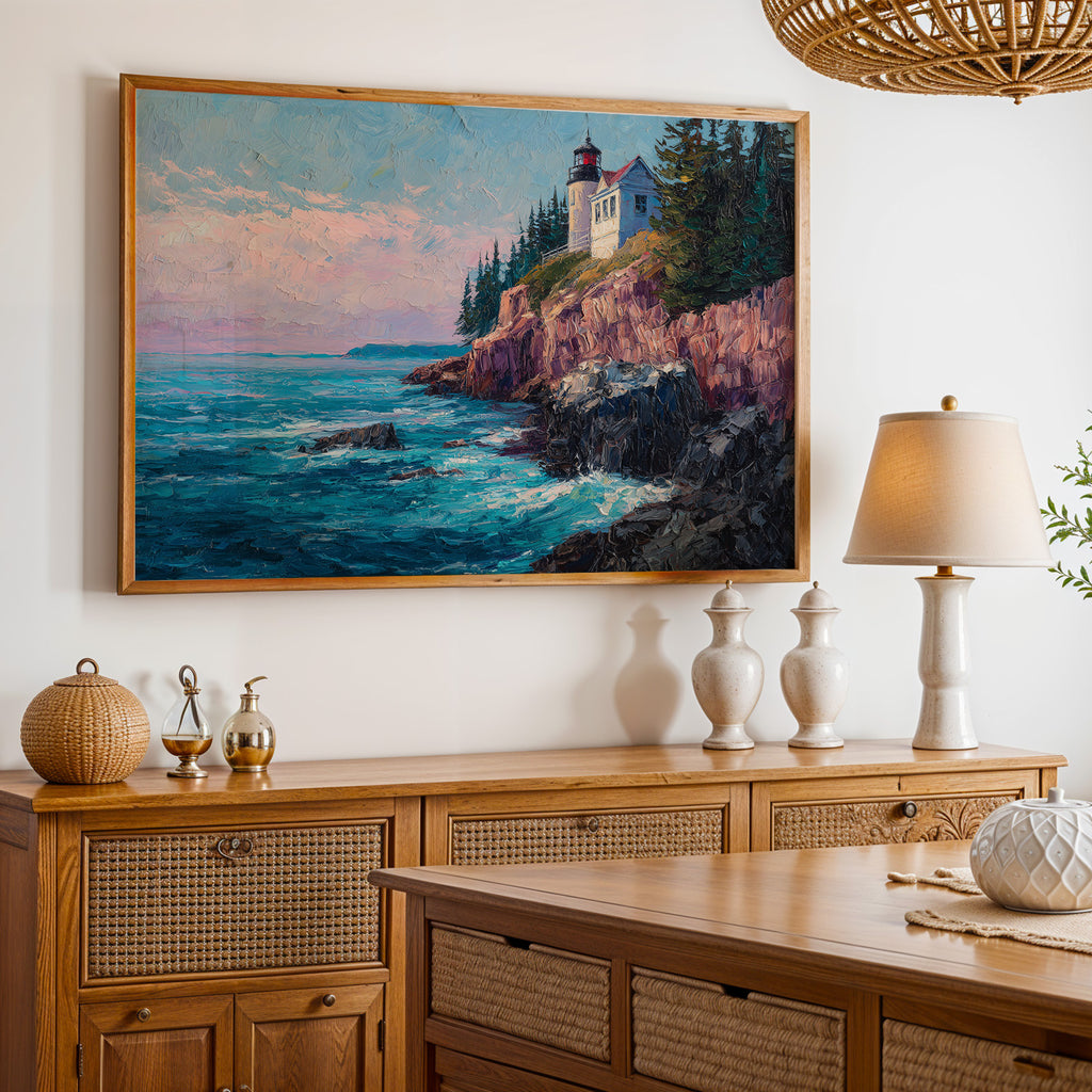 Acadia National Park Oil Painting