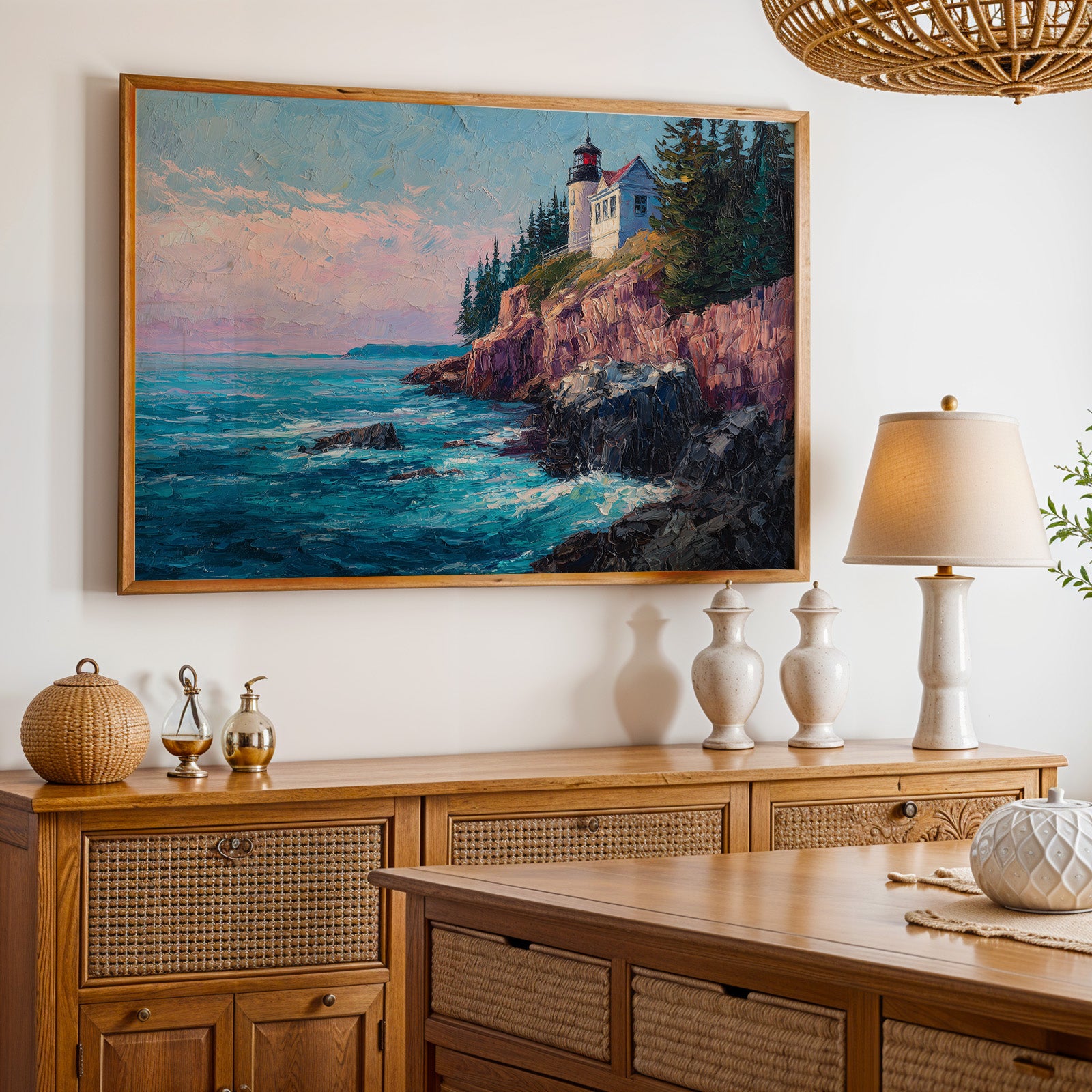 Acadia National Park Oil Painting