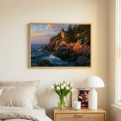 Acadia National Park Classical Oil Painting