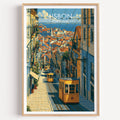 Alfama Viertel Lissabon Portugal
