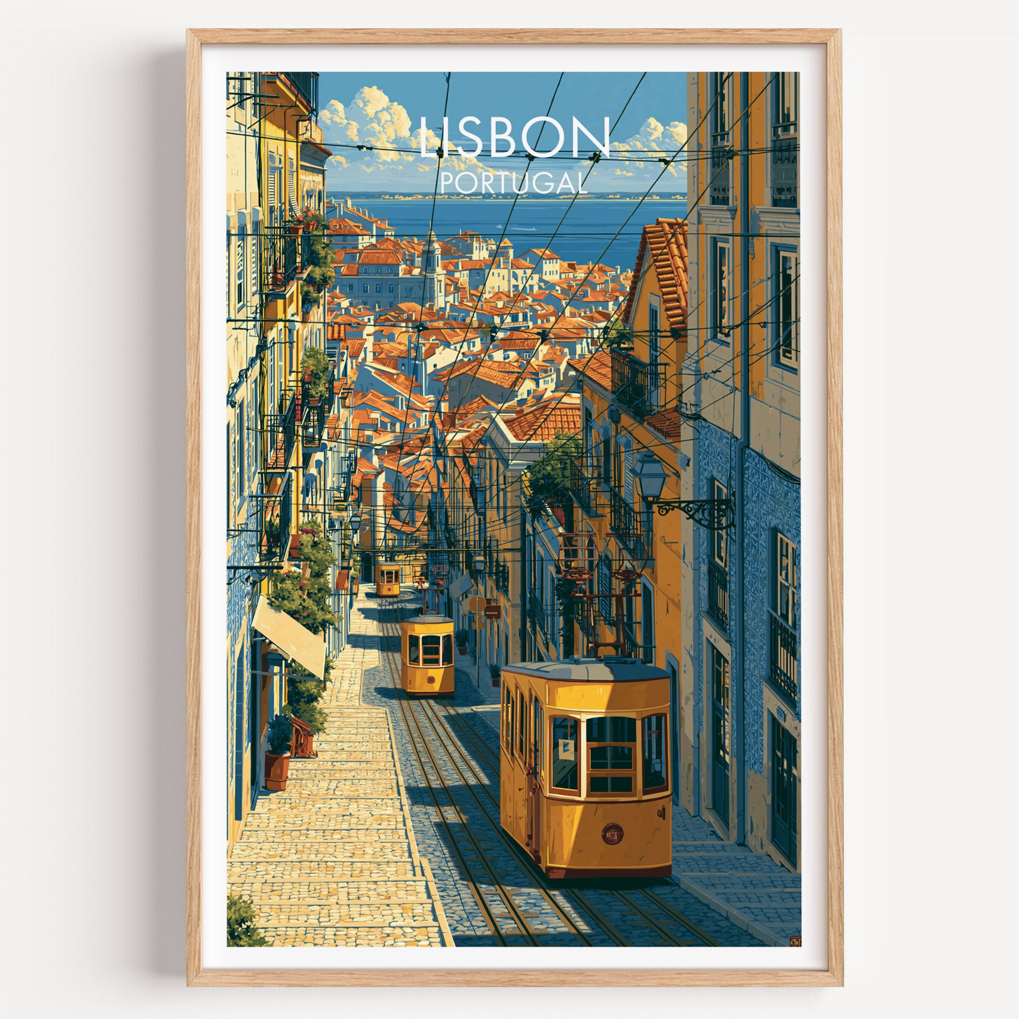 Alfama Viertel Lissabon Portugal