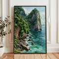 American Samoa National Park Watercolor Art