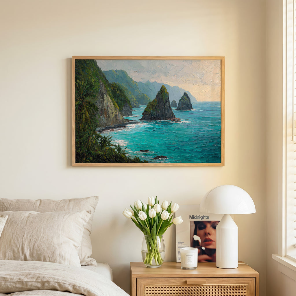American Samoa National Park Oil Painting