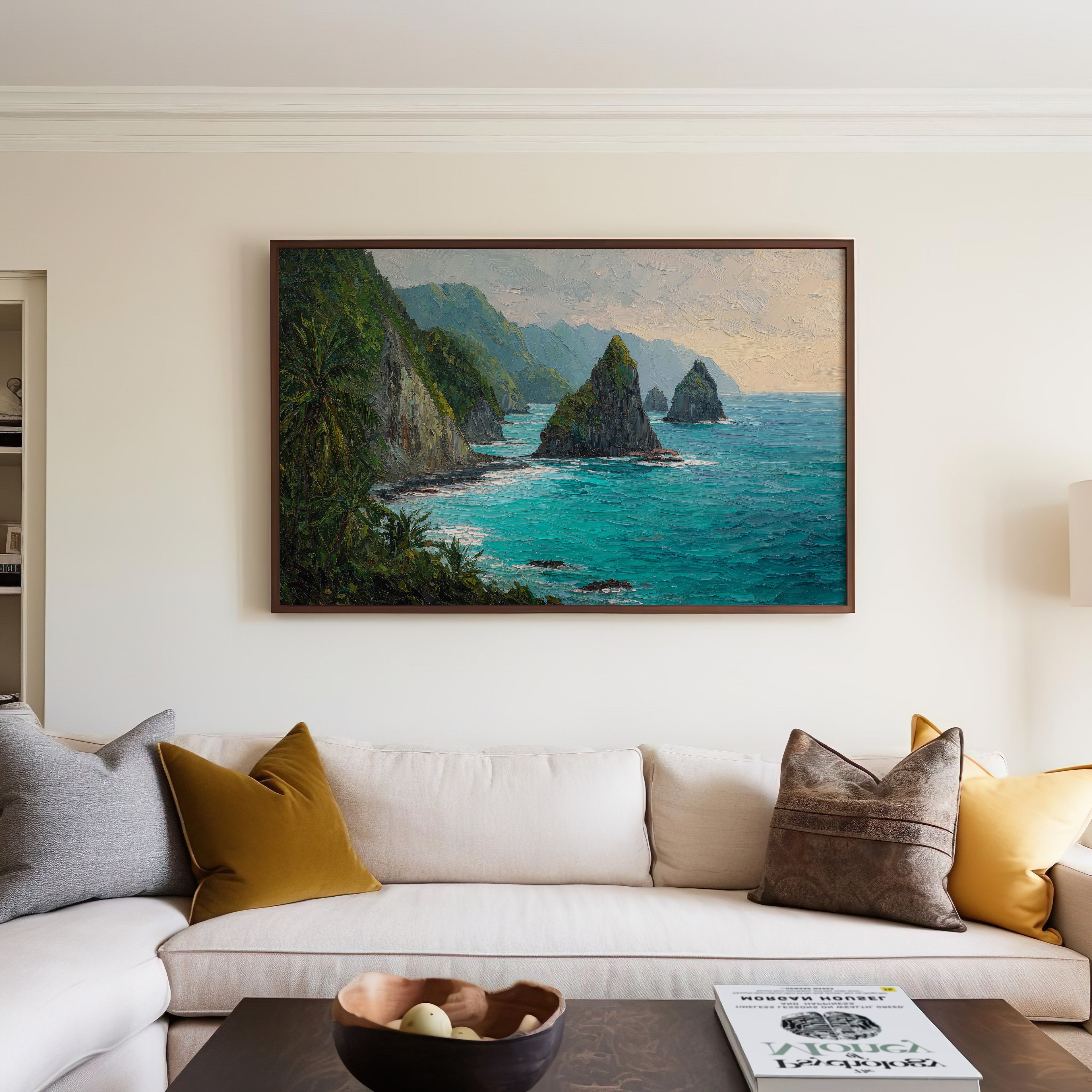 American Samoa National Park Oil Painting