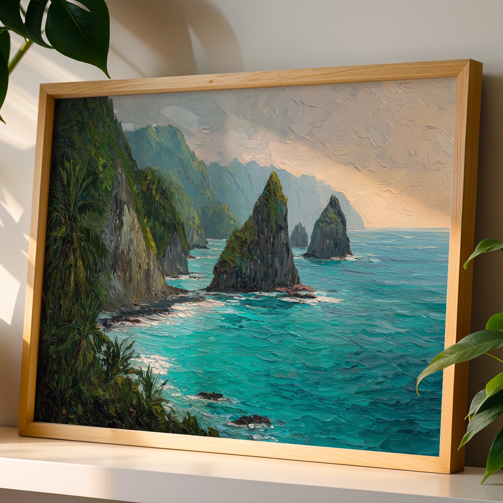 American Samoa National Park Oil Painting