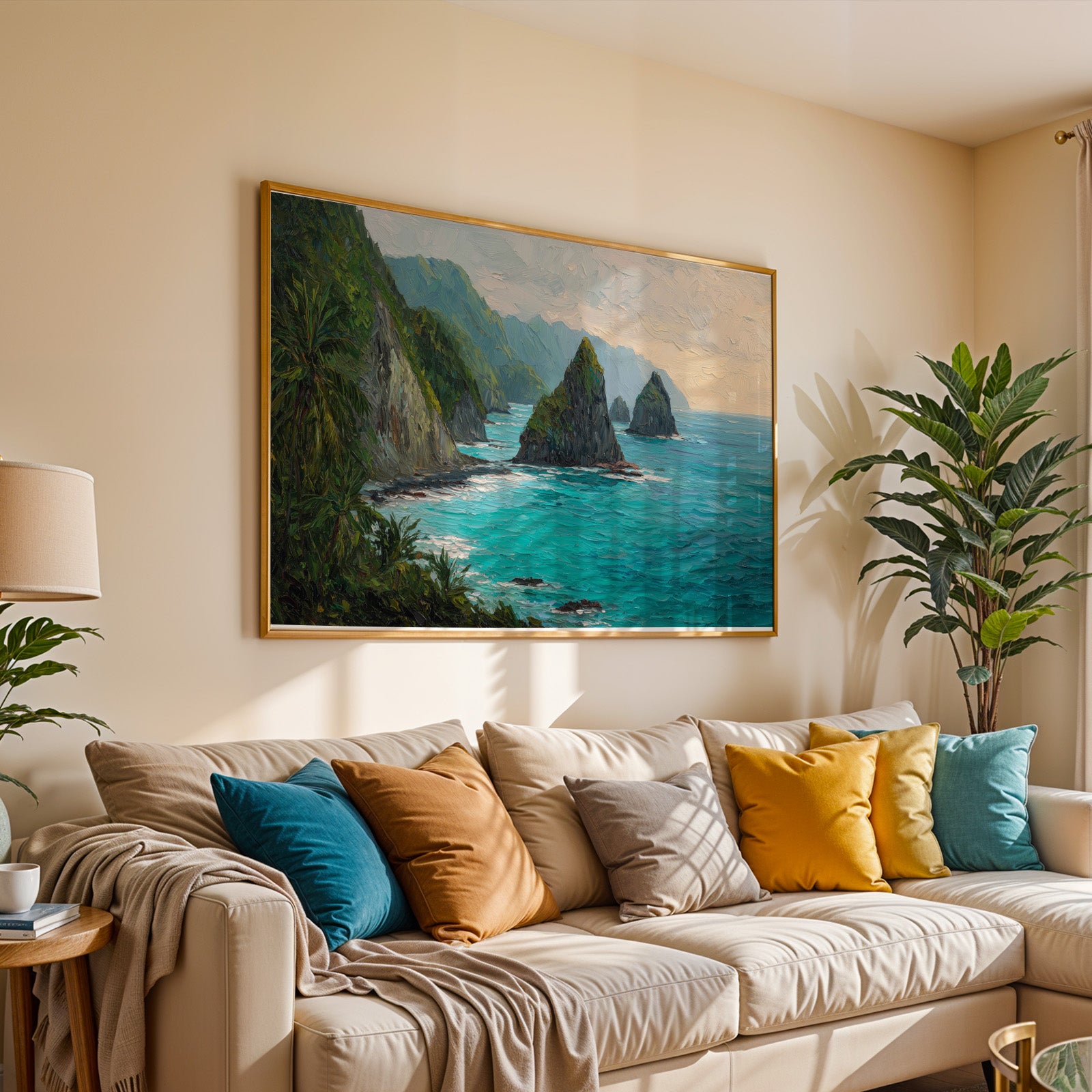 American Samoa National Park Oil Painting