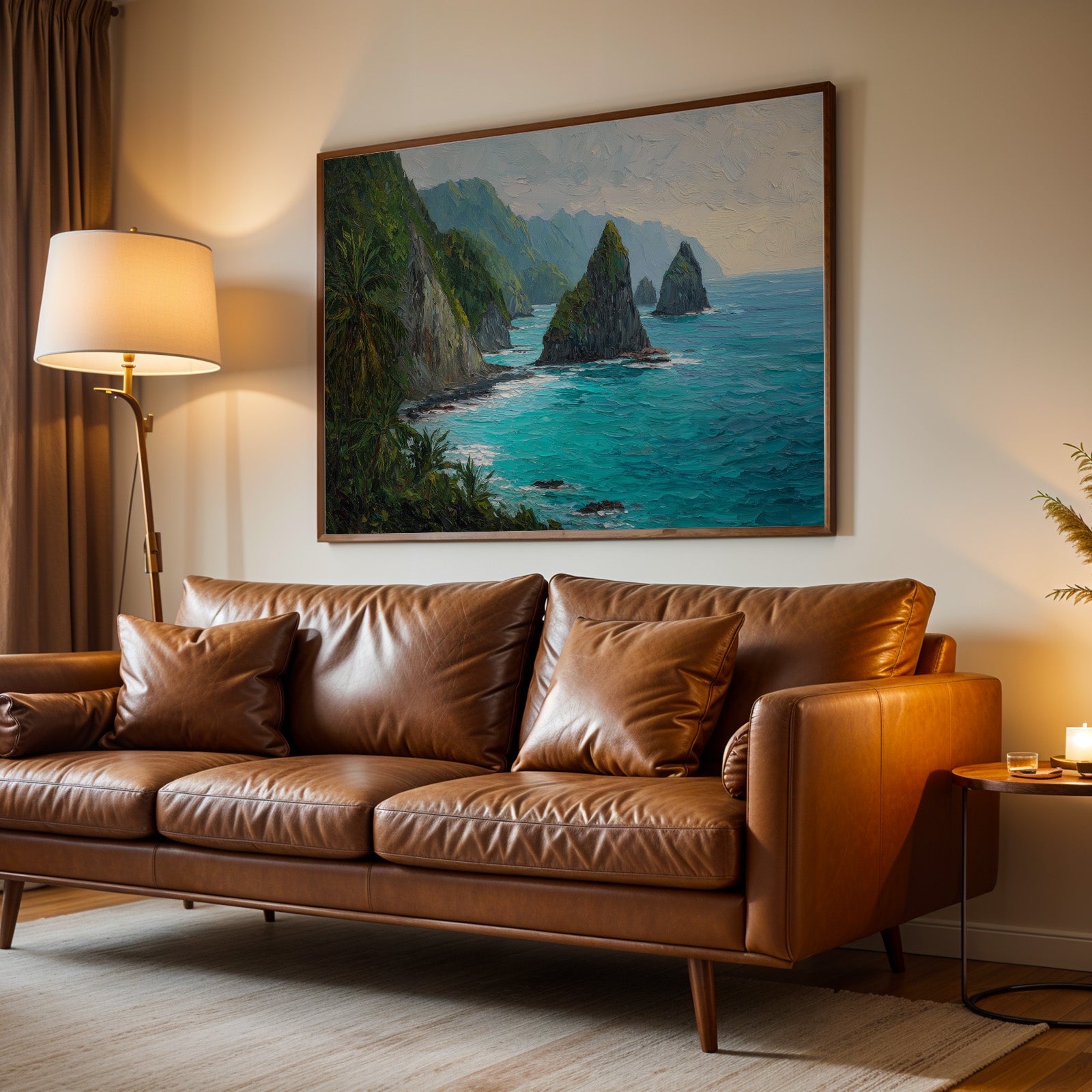 American Samoa National Park Oil Painting