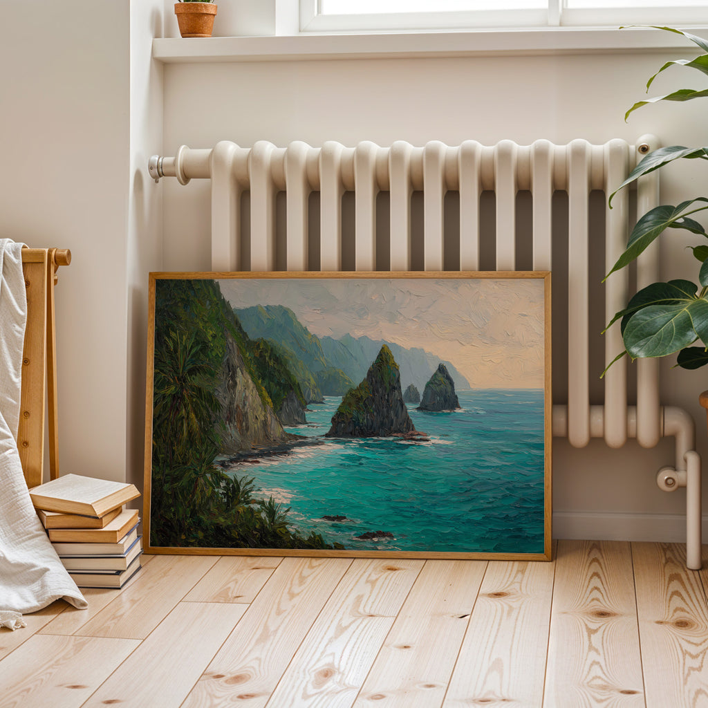 American Samoa National Park Oil Painting