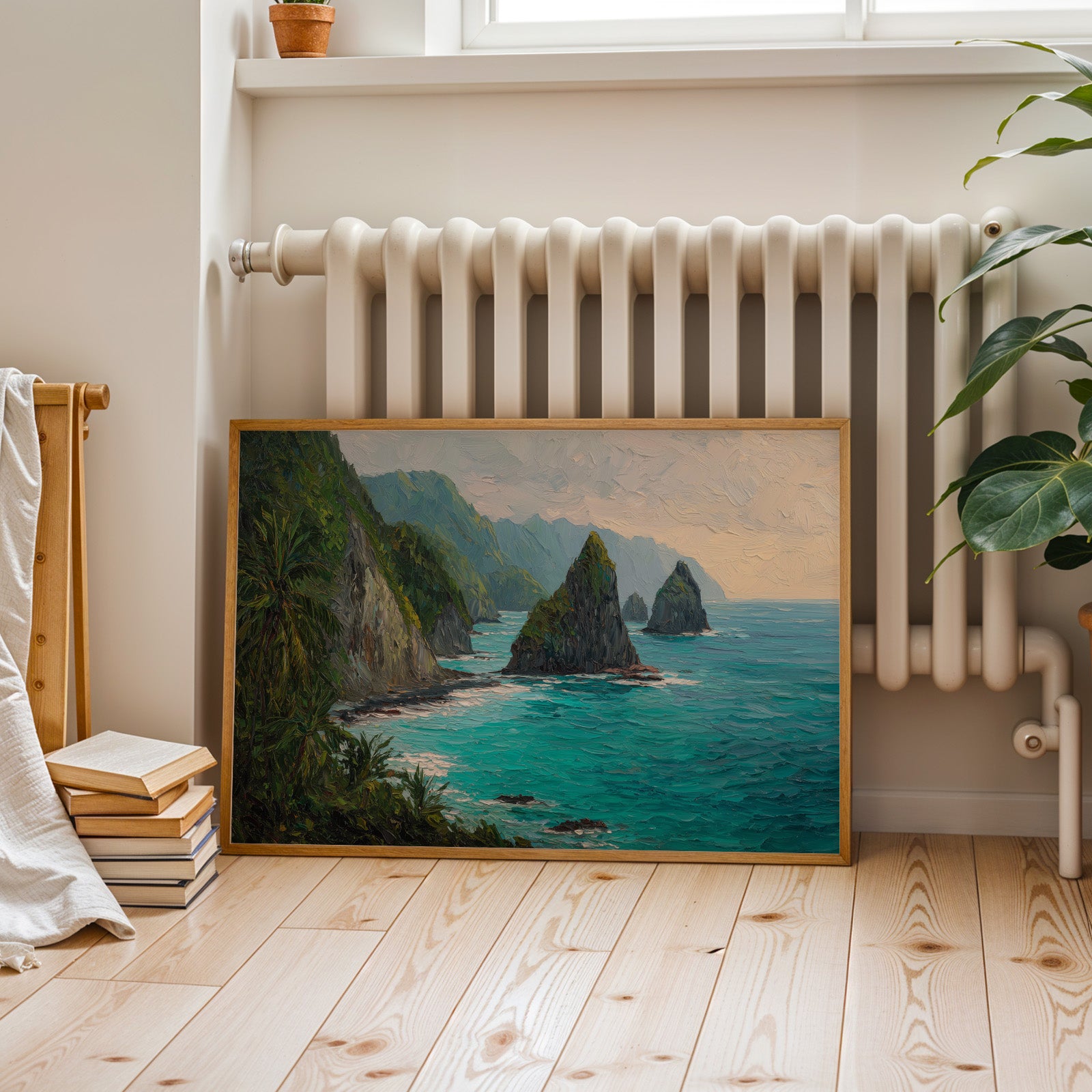 American Samoa National Park Oil Painting