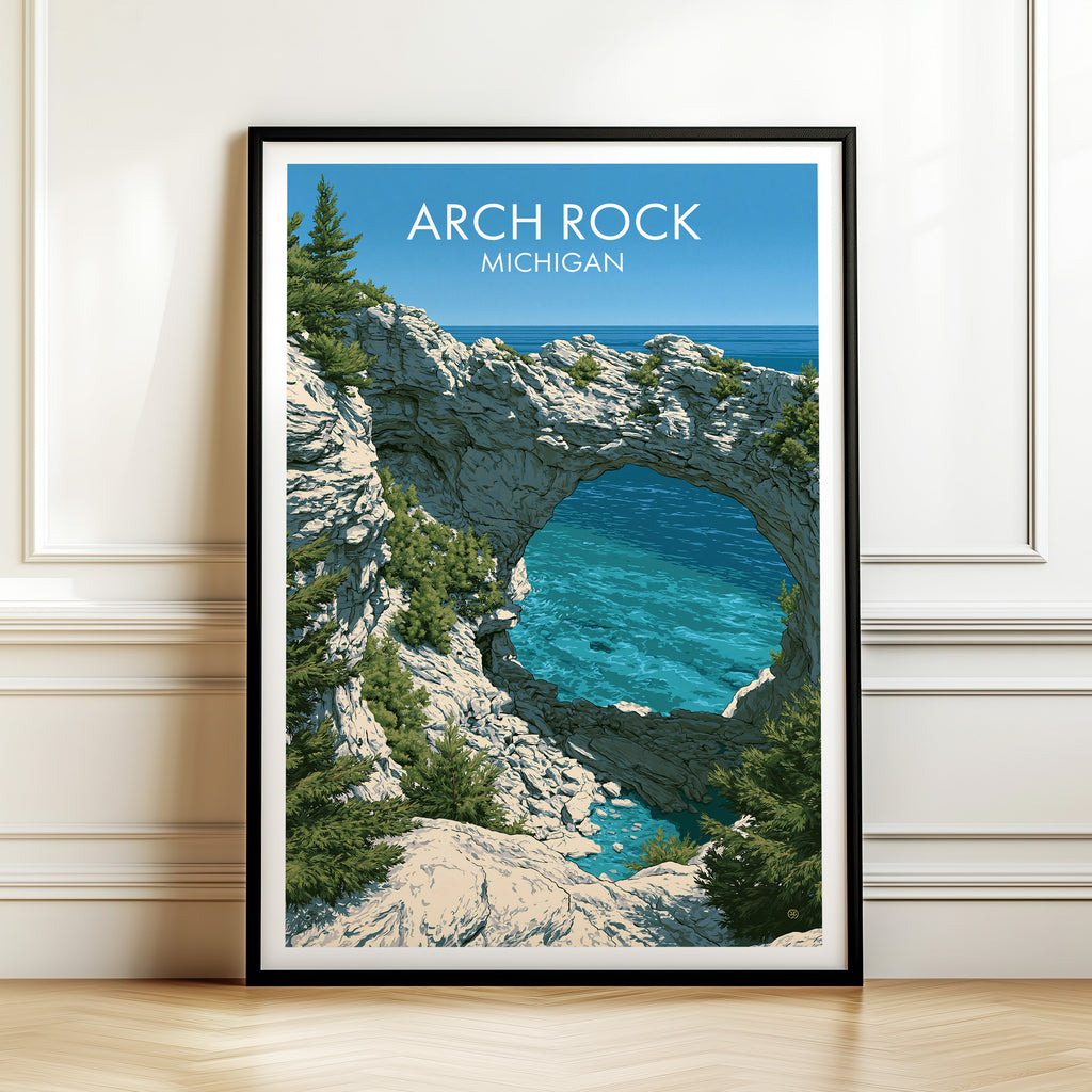 Arch Rock Mackinac Island Michigan