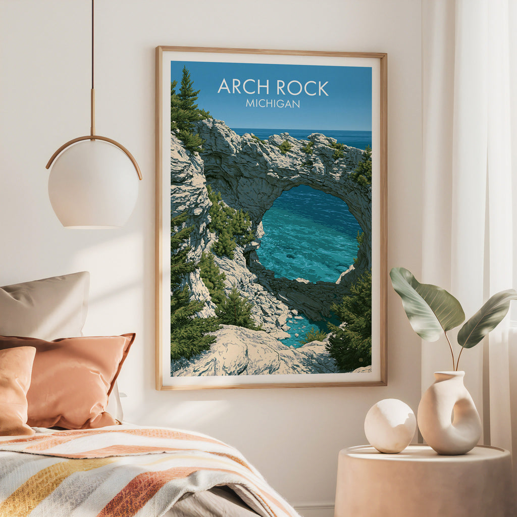 Arch Rock Mackinac Island Michigan