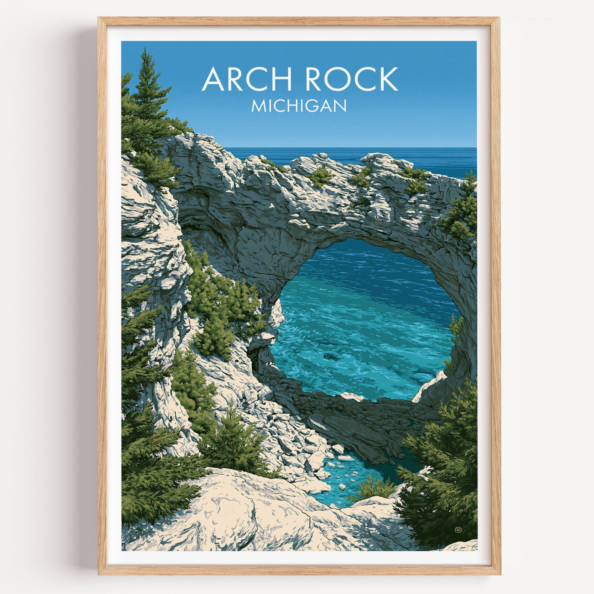 Arch Rock Mackinac Island Michigan