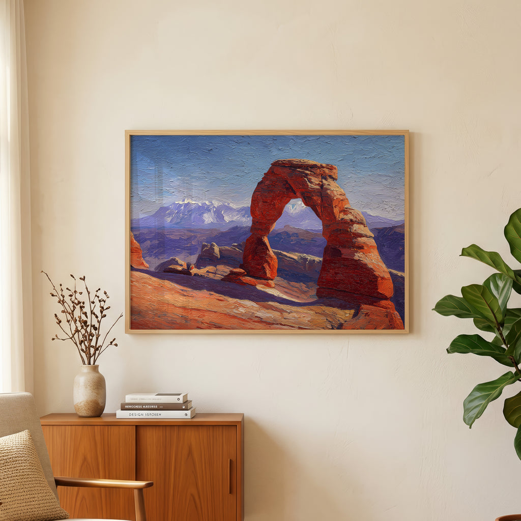 Arches National Park Oil Painting