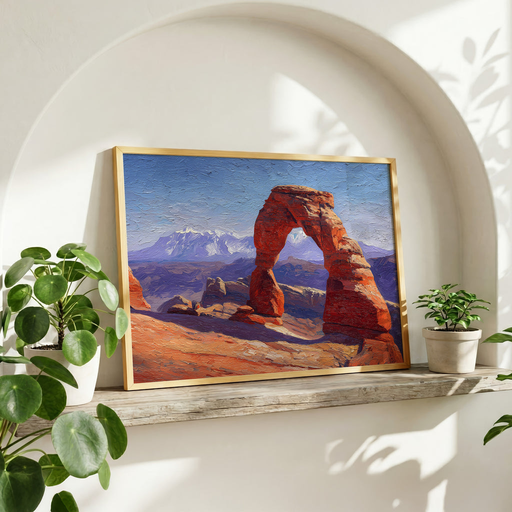 Arches National Park Oil Painting