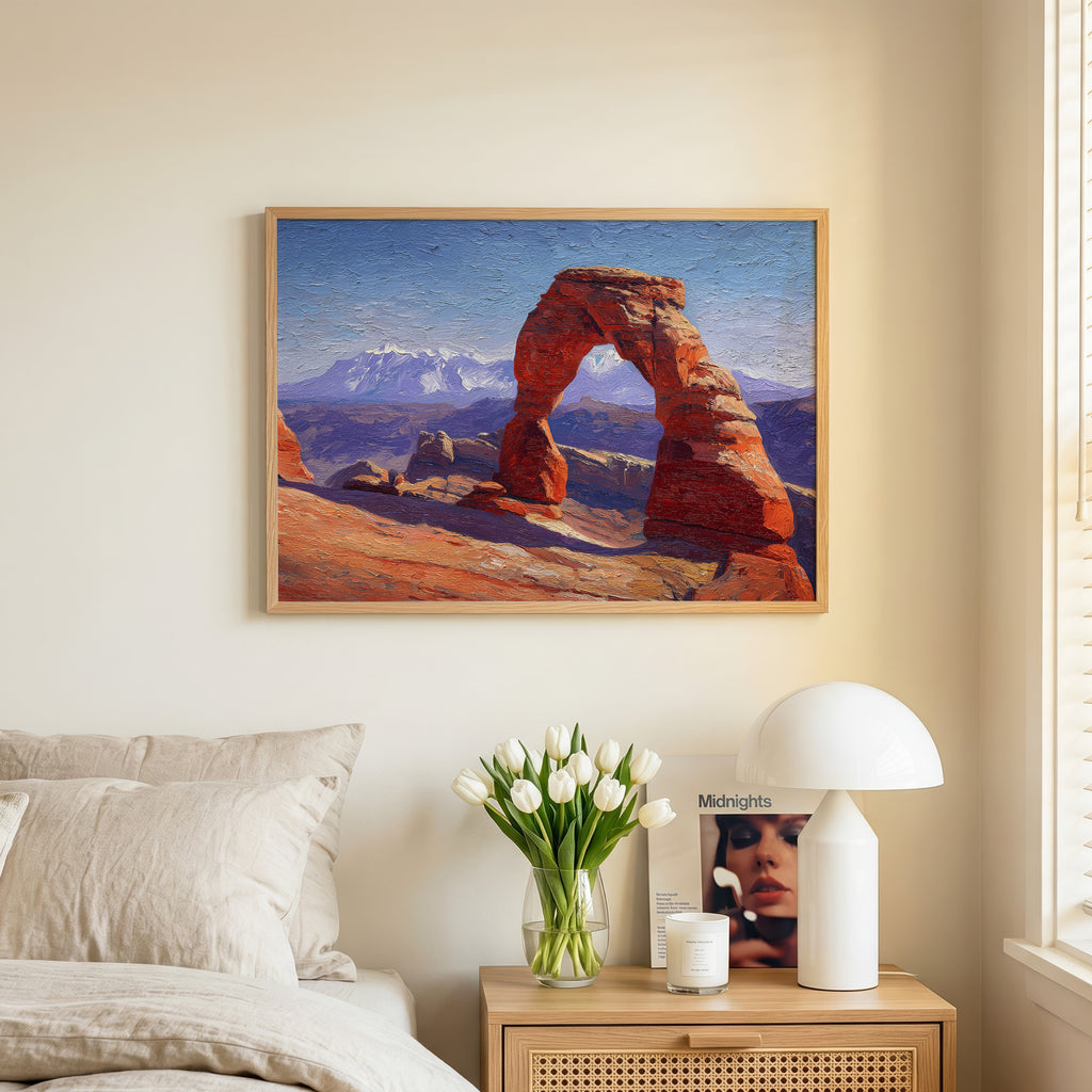 Arches National Park Oil Painting
