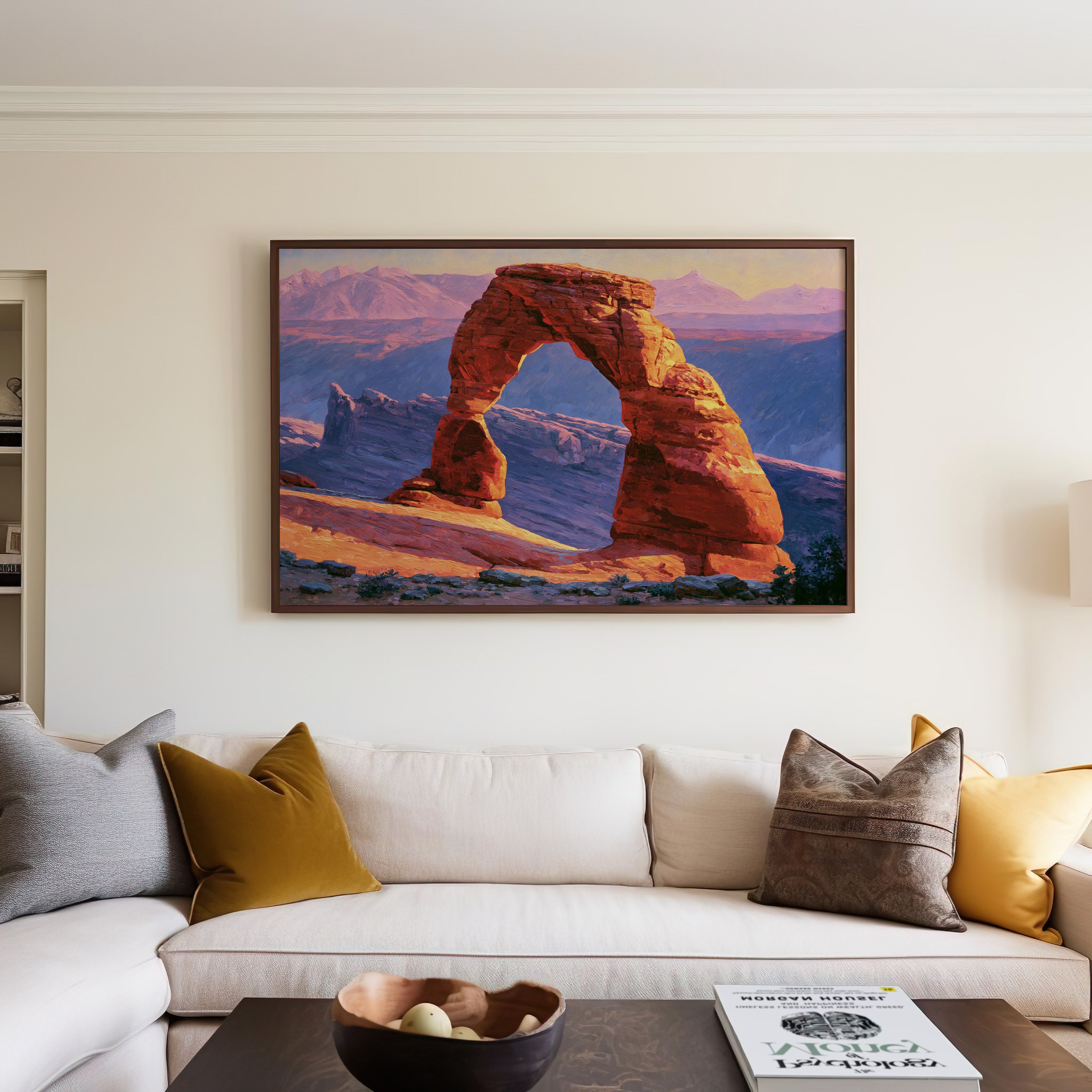 Arches National Park Classical Oil Painting