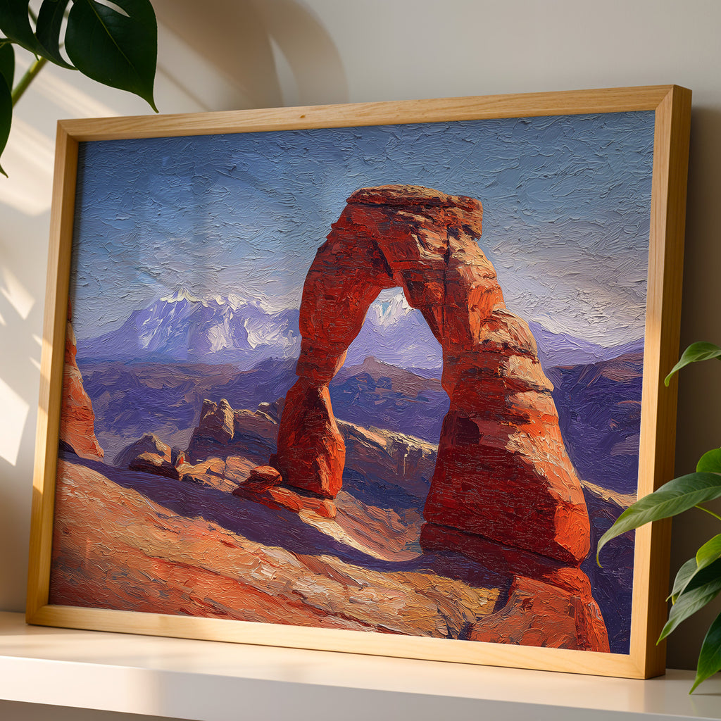 Arches National Park Oil Painting