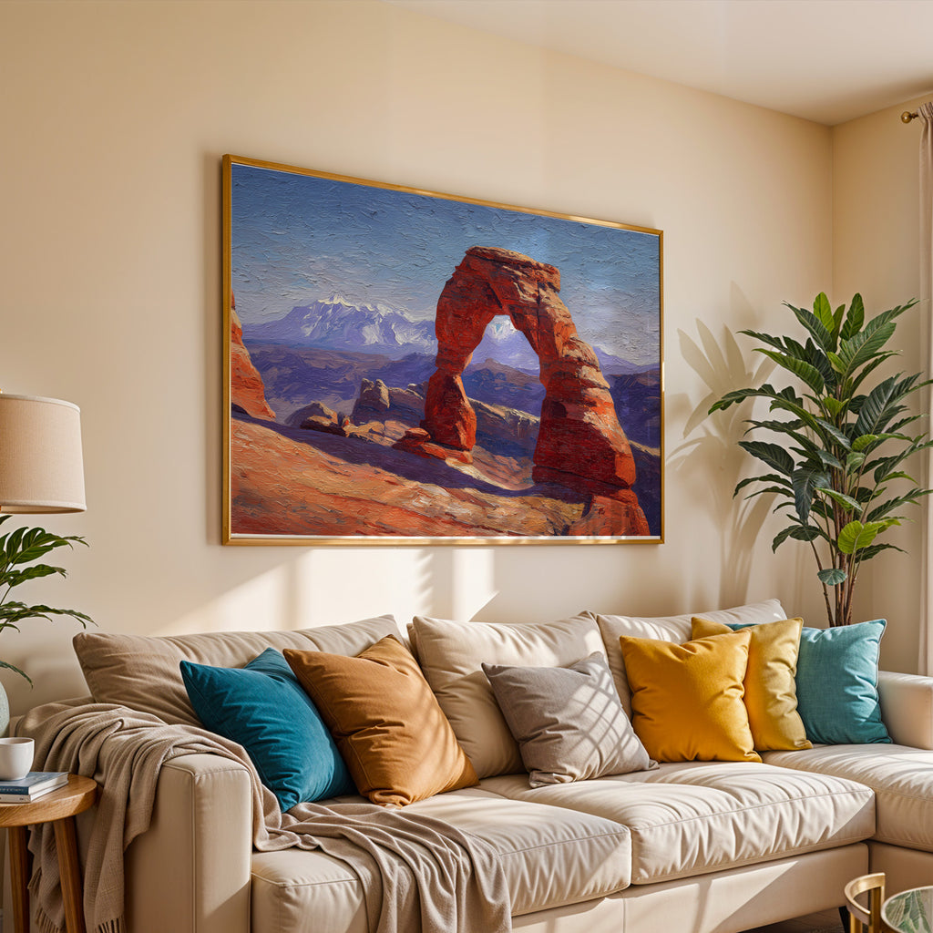 Arches National Park Oil Painting