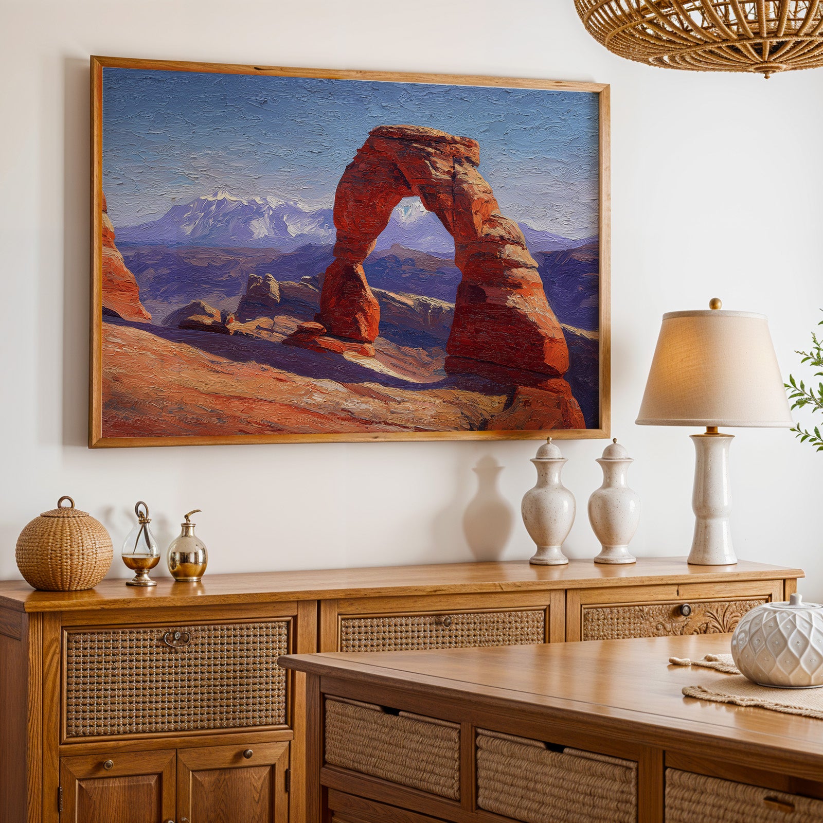 Arches National Park Oil Painting
