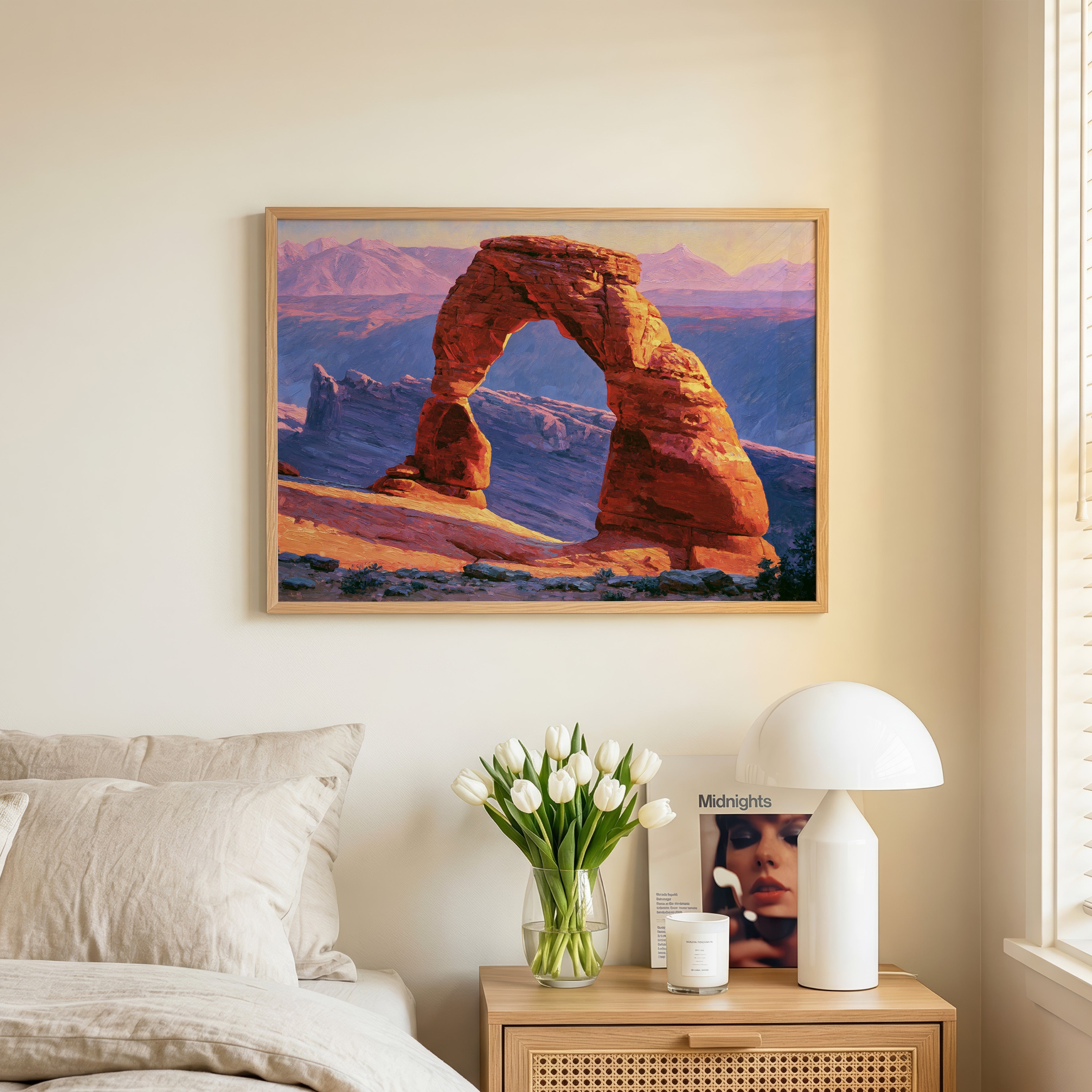 Arches National Park Classical Oil Painting