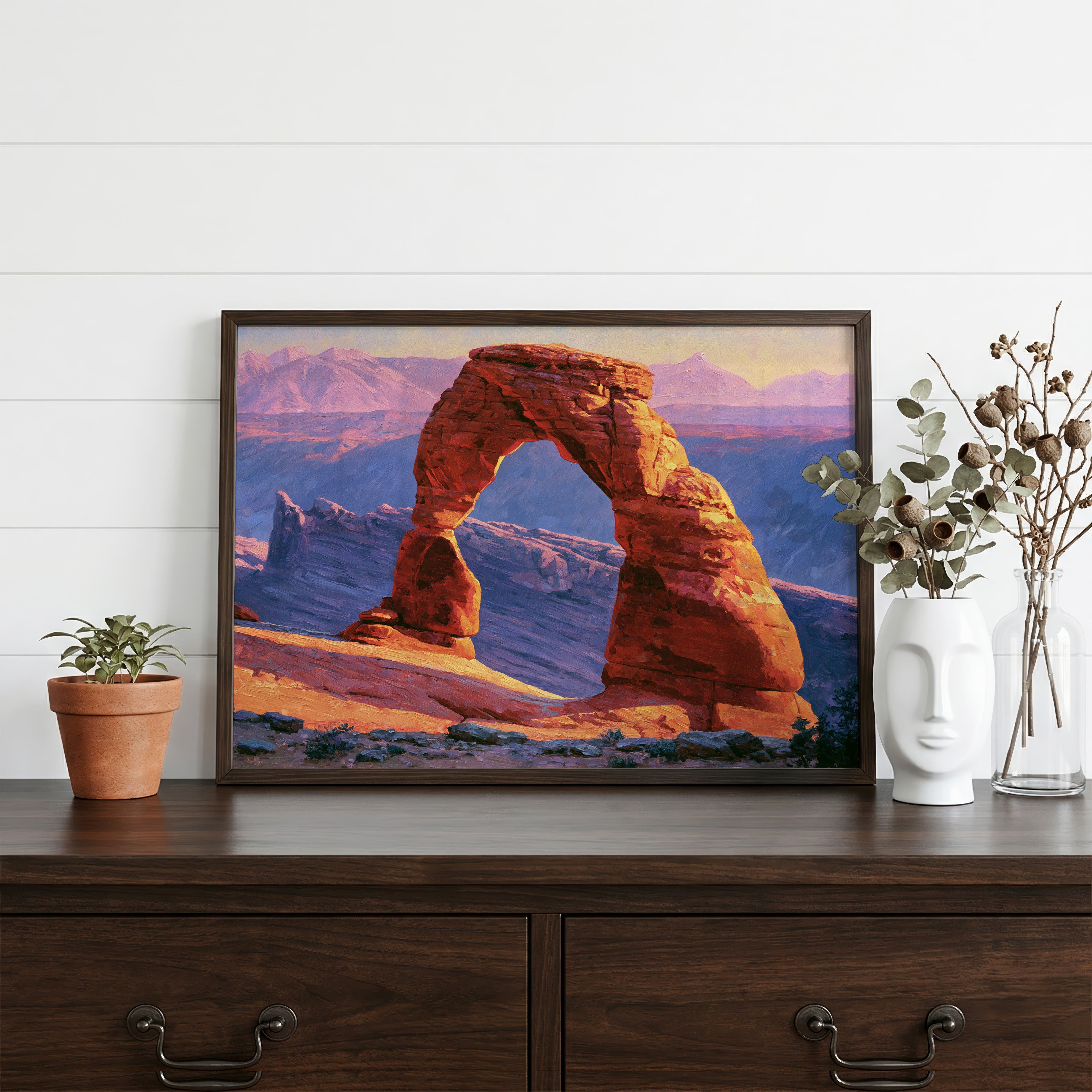 Arches National Park Classical Oil Painting
