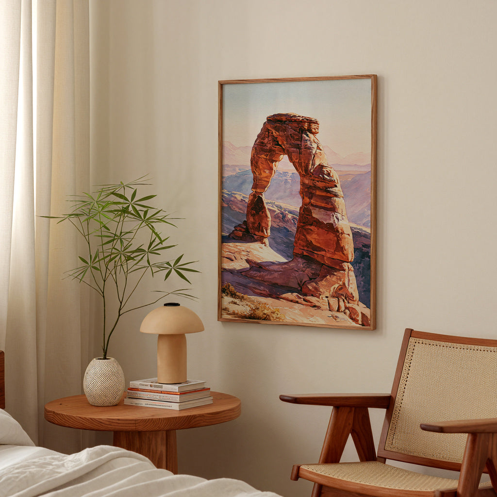 Arches National Park Watercolor Art