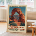Arches National Park Vintage WPA Art