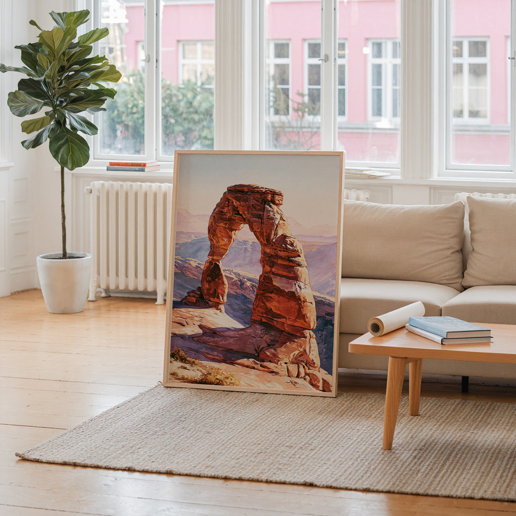 Arches National Park Watercolor Art