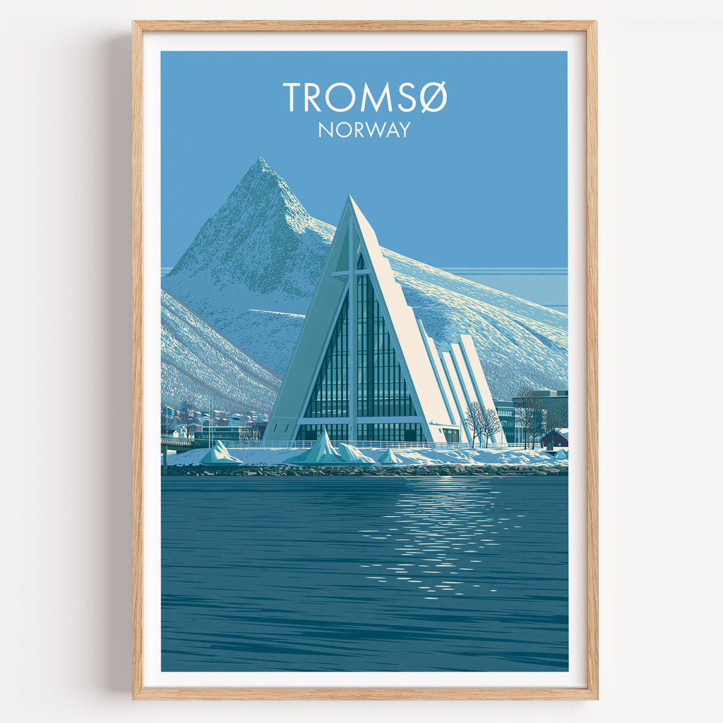 Eismeerkathedrale Tromsø Norwegen