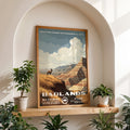 Badlands National Park Vintage WPA