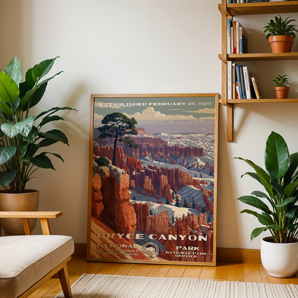 Bryce Canyon National Park Vintage WPA