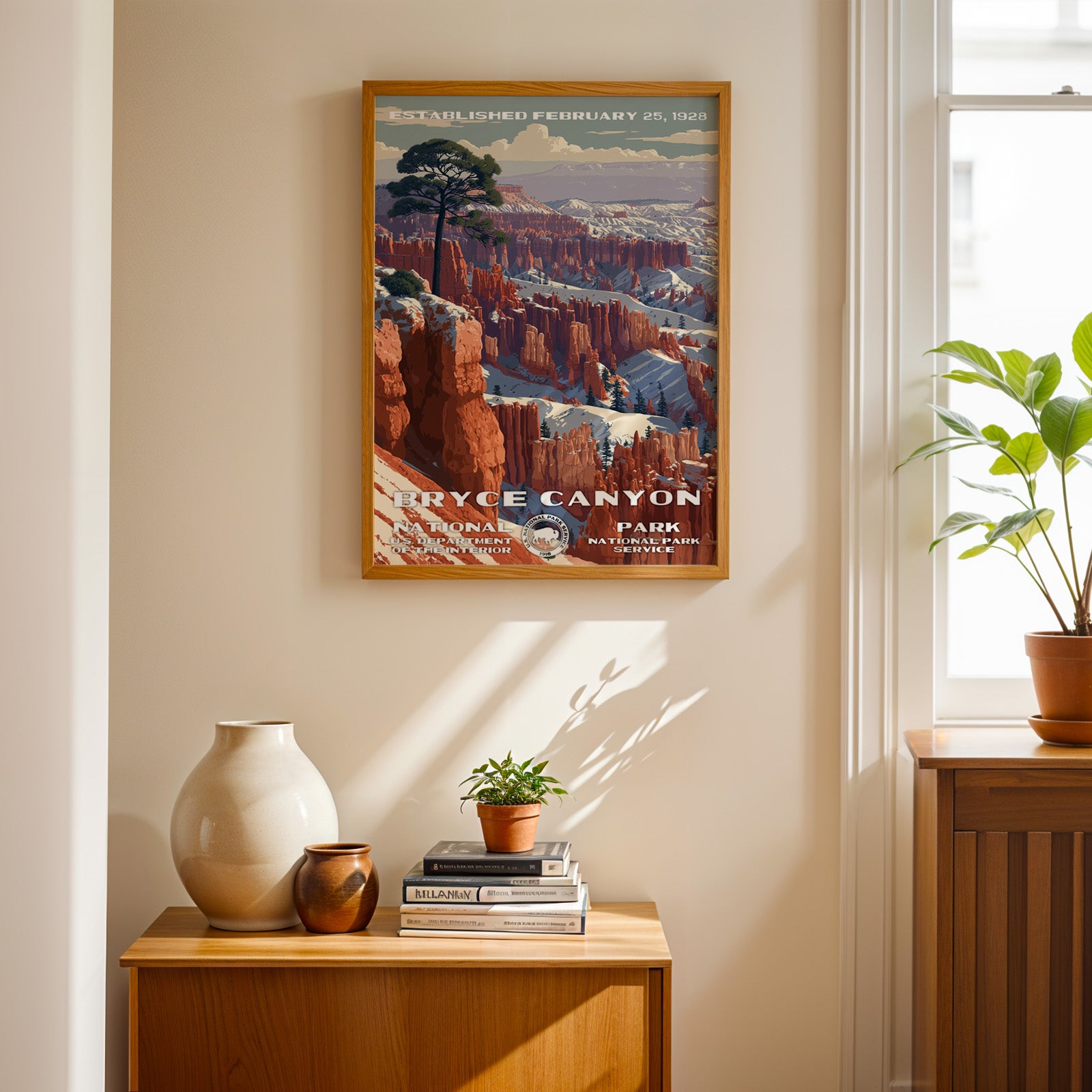 Bryce Canyon National Park Vintage WPA
