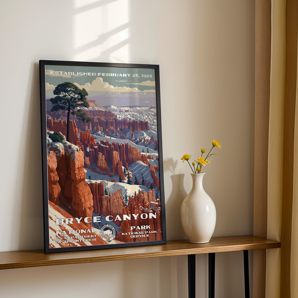 Bryce Canyon National Park Vintage WPA