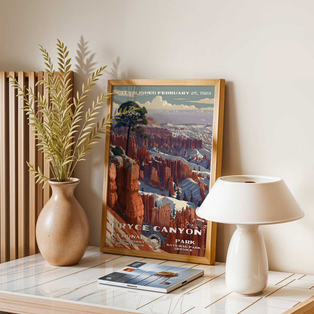 Bryce Canyon National Park Vintage WPA