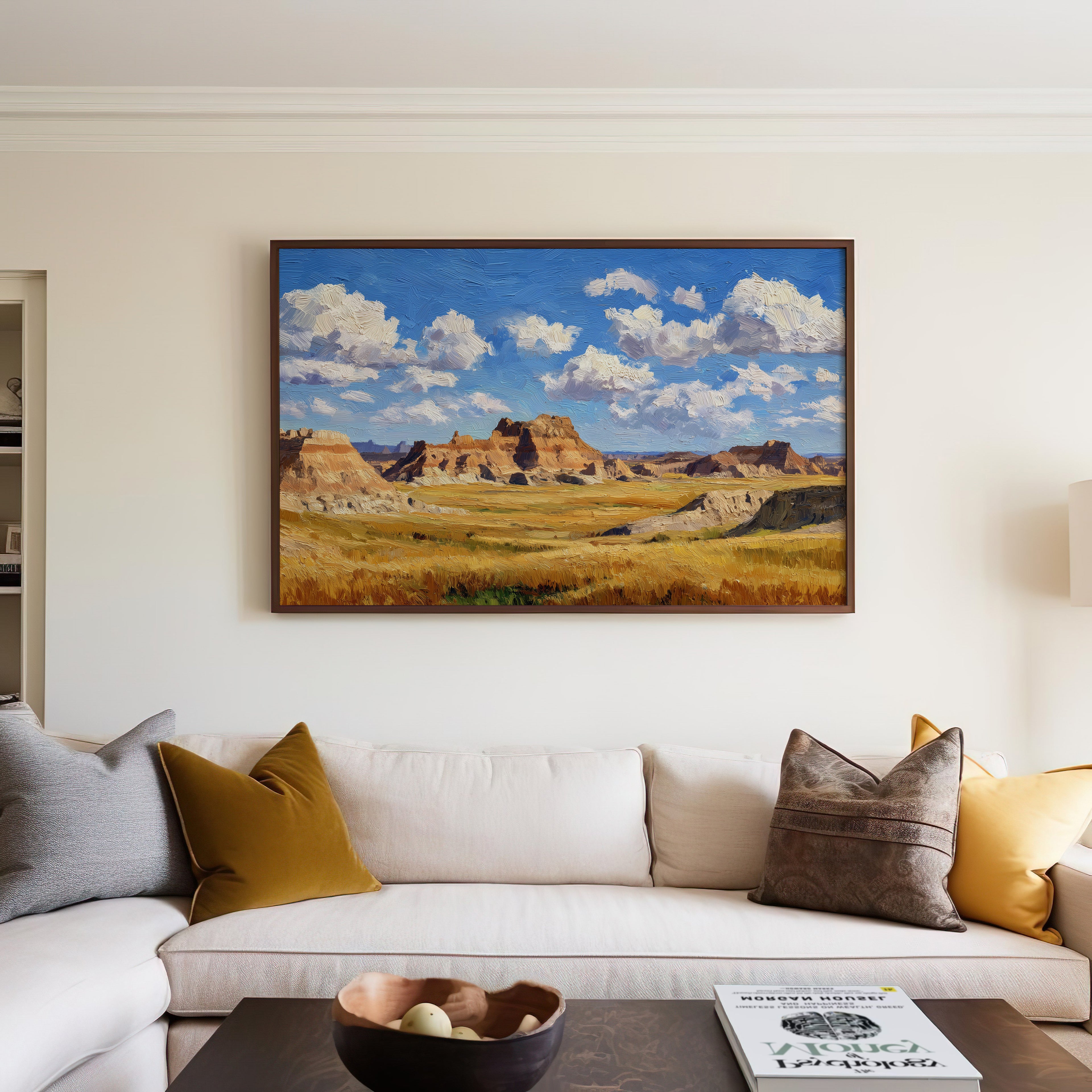 Badlands National Park Oil Painting