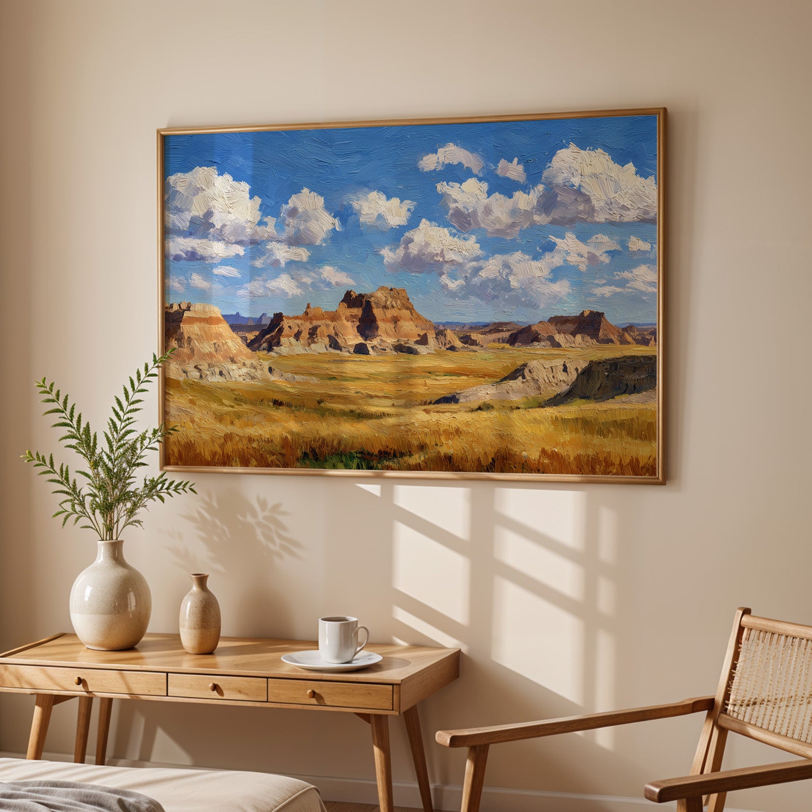 Badlands National Park Oil Painting