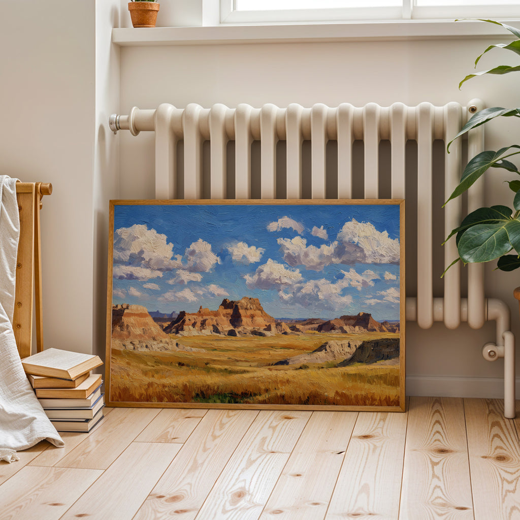 Badlands National Park Oil Painting