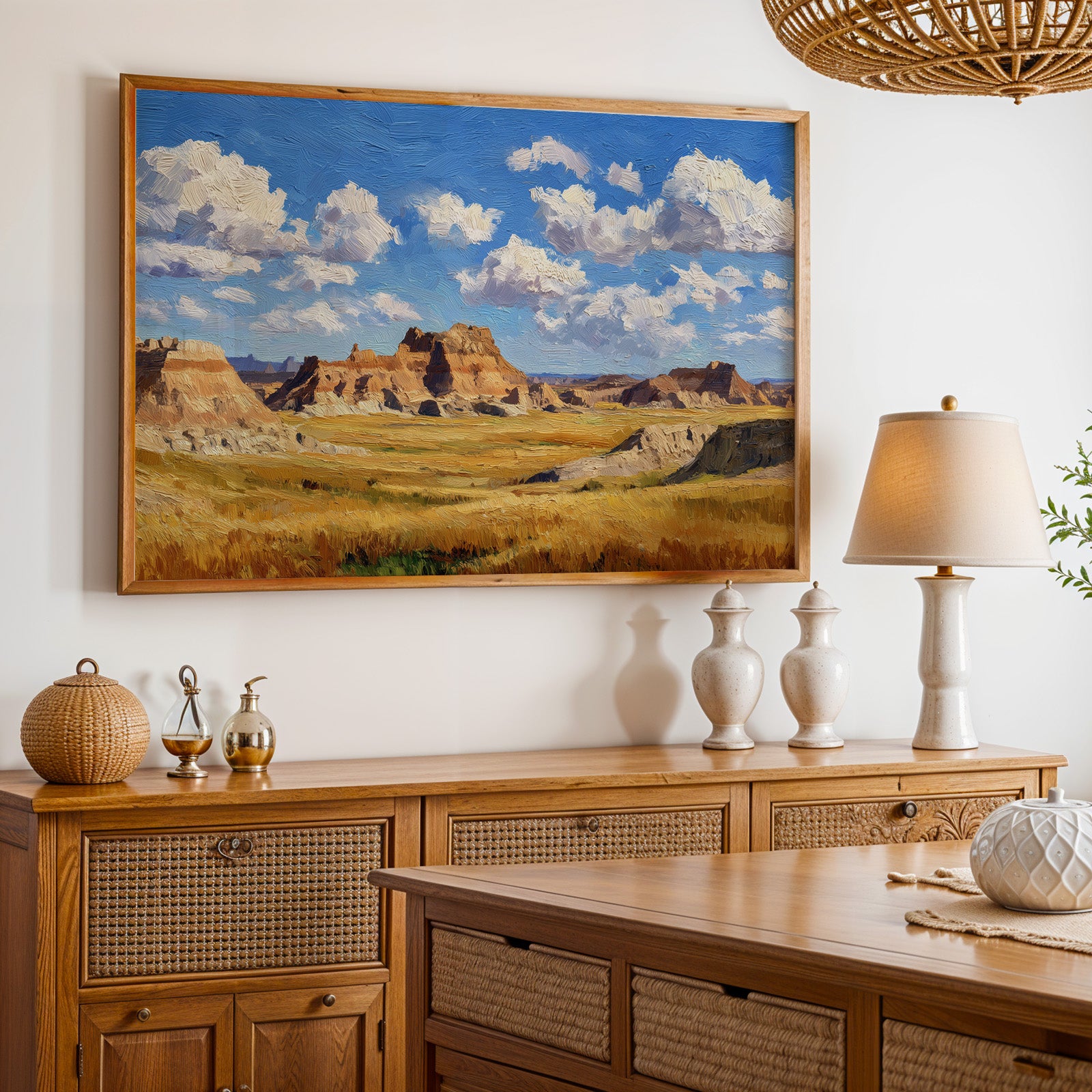Badlands National Park Oil Painting